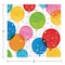 Creative Converting Birthday Confetti Balloons Beverage Napkins, 192PK 359287 - alternate 2